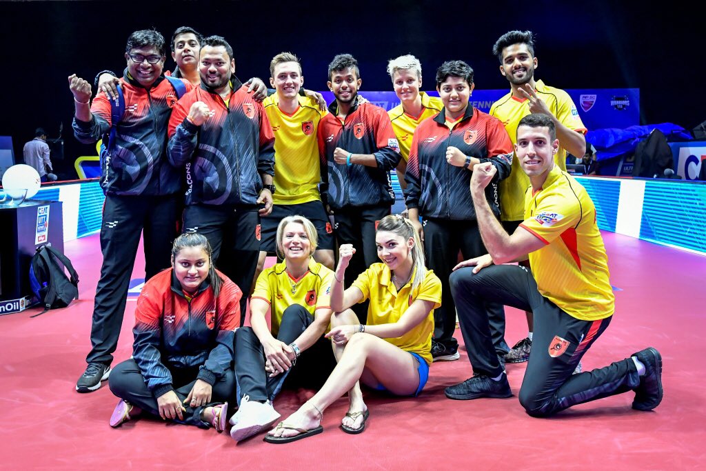 falconsttc's tweet photo. Falcons winning a bag full of awards for their spectacular performance yesterday against @warriorsttc https://t.co/2TGwC29rDl