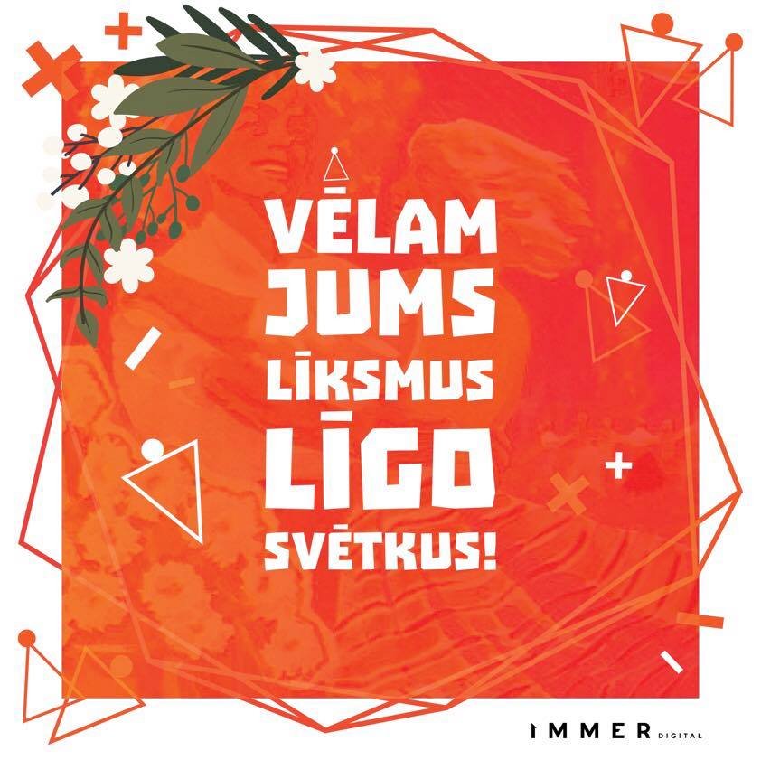 IMMER_GROUP's tweet photo. π Our greetings to colleagues from #Latvia with an amazing #Ligo folk holiday!
On Ligo Day people traditionally are burning fires, making wreaths, singing Ligo songs, searching for the Fern flowers πΏ
#immergroup #immerdigital #immerdesignstudio #immerukrplastic #immeragro https://t.co/TGxAIXbNQb