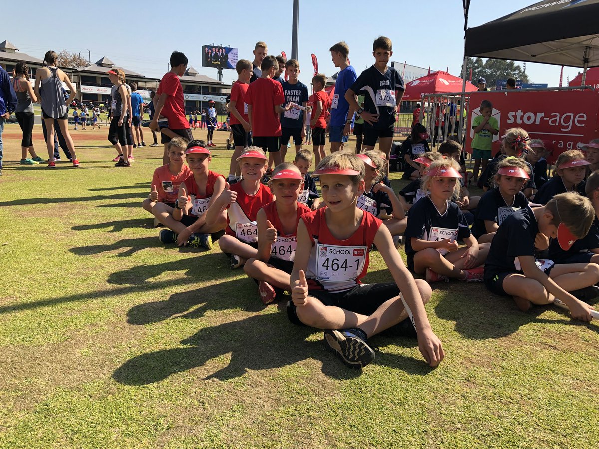 festofrunning's tweet photo. The little ones are rearing to go ahead of the Schools Challenge at SuperSport Park. 

Two hours of racing... which school will come on top? #FORunning @stor_age @GarminSA https://t.co/OZPvvqLfx1