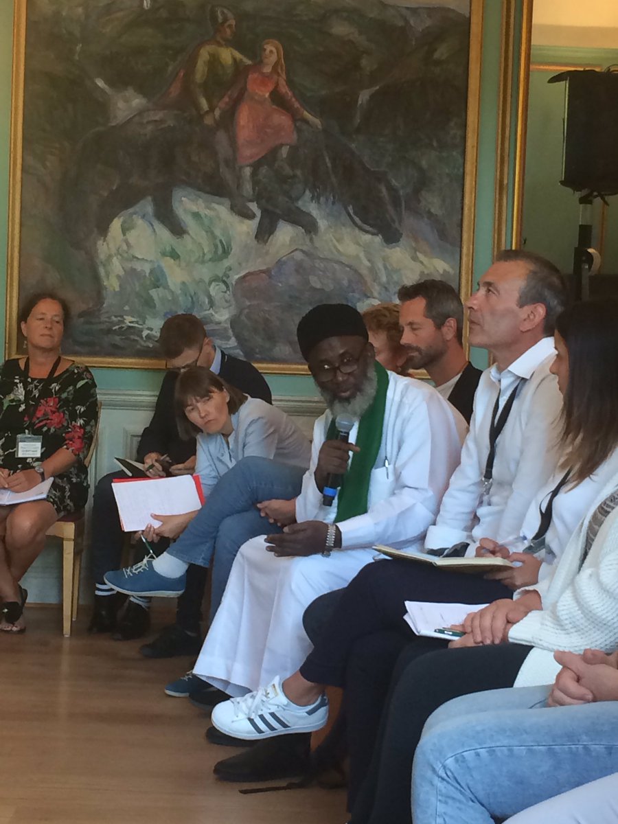 In an open dialogue discussing the benefit of #forgiveness &amp; letting go in relation to the #ChibokGirls release and preparing parents to accept their daughters and babies from forced rape #dialogue #lillehammerdialoguecity #peace