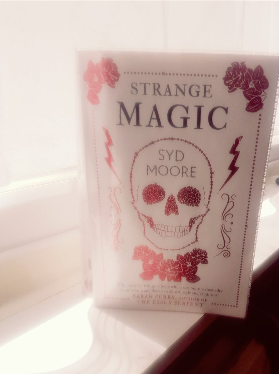 All go at Pulpworm HQ today. Selling, reading, writing and researching.  Looking forward to reading this book 'Strange Magic' by Syd Moore. Big magic/supernatural/fantasy fans here at Pulpworm 🌟🌟#reading #writing #Magic #witches #History #writerslife
