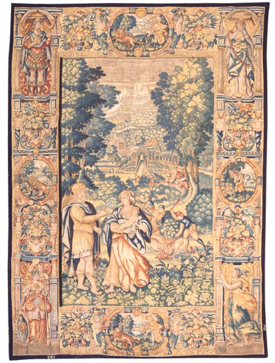 IsbilyaSubastas's tweet photo. .🔴📣 A 5 días de nuestra Subasta Extraordinaria de Verano os presentamos:
.
.📌 Este magnífico tapiz de Bruselas-Brabante de principios del Siglo XVII en lana y seda, con un precio de salida de 18.000€.
.
.💻📨☎️ El catálogo completo y más info en https://t.co/pnQayl1mPn https://t.co/OAvangr16a