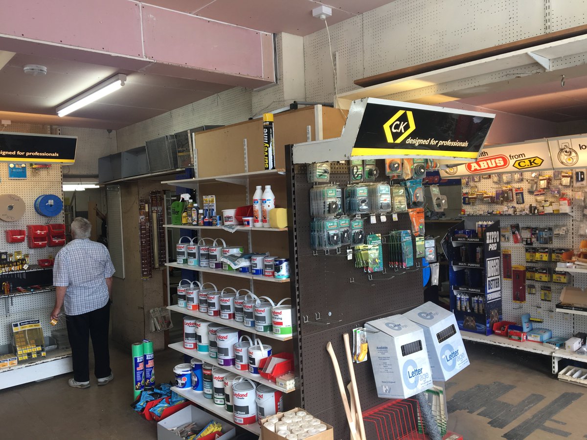 GenerateRedhill's tweet photo. The last bargains from @MortonsPadlock #Redhill. Tune in to @SusyRadio @MCNeilMunday from midday to hear the story of the shop and the three generations that ran it. https://t.co/CHw8pRVUsp