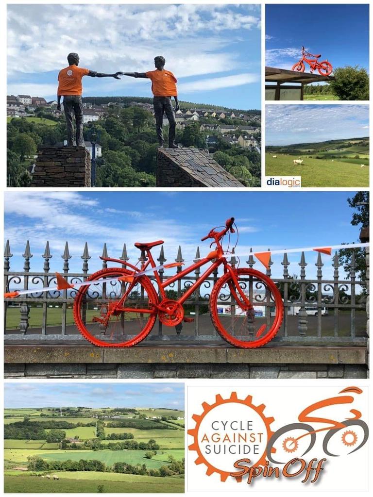DialogicTelecom's tweet image. Cycle Against Suicide (Derry Spin Off) - Best wishes to everyone taking part today!
#BreakTheCycle