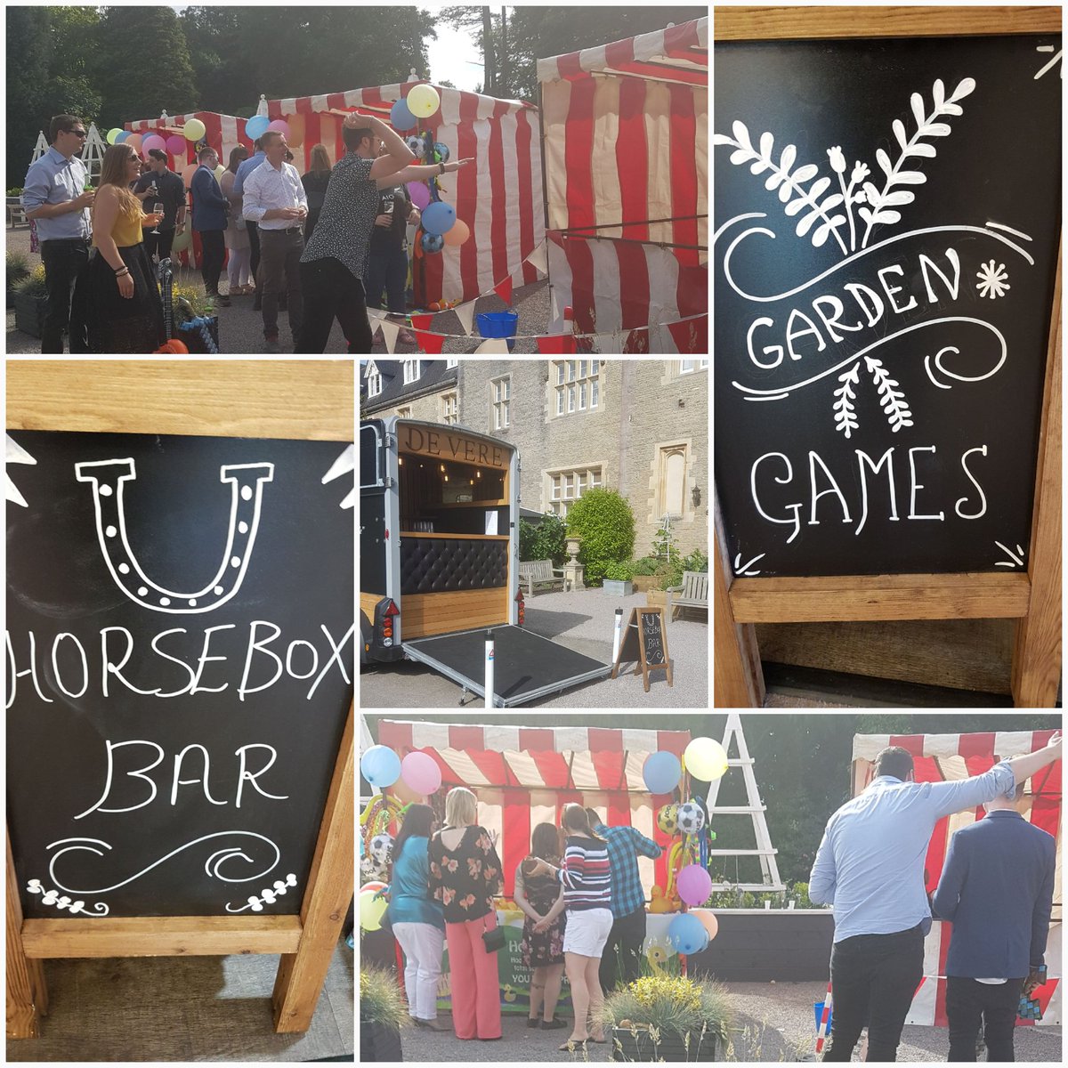 InAnyEventUK's tweet photo. #summerparty #corporateevents #eventmanagement #funfairfun @devereofficial #tortworthcourt https://t.co/4JDsKIc8Km