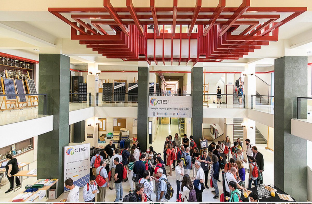 ETSIDI_UPM's tweet photo. Ya tenemos el álbum fotográfico del XVI Congreso Ibérico y XII Congreso Iberoamericano de Energía Solar que estamos celebrando en la @ETSIDI_UPM #somosUPM 
https://t.co/63aE6iPOer https://t.co/JMRYg9hrnU