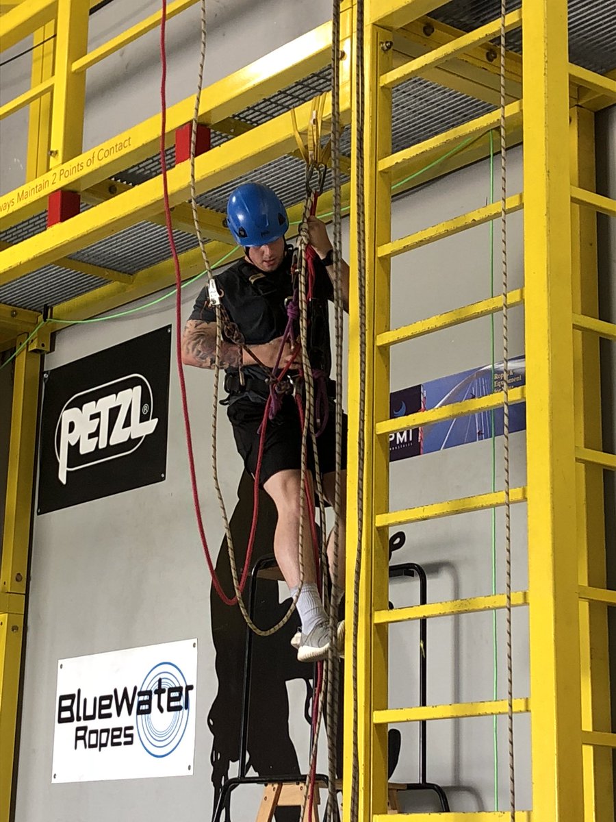 AccessRULES's tweet image. Rope access training in progress! #accessrules
