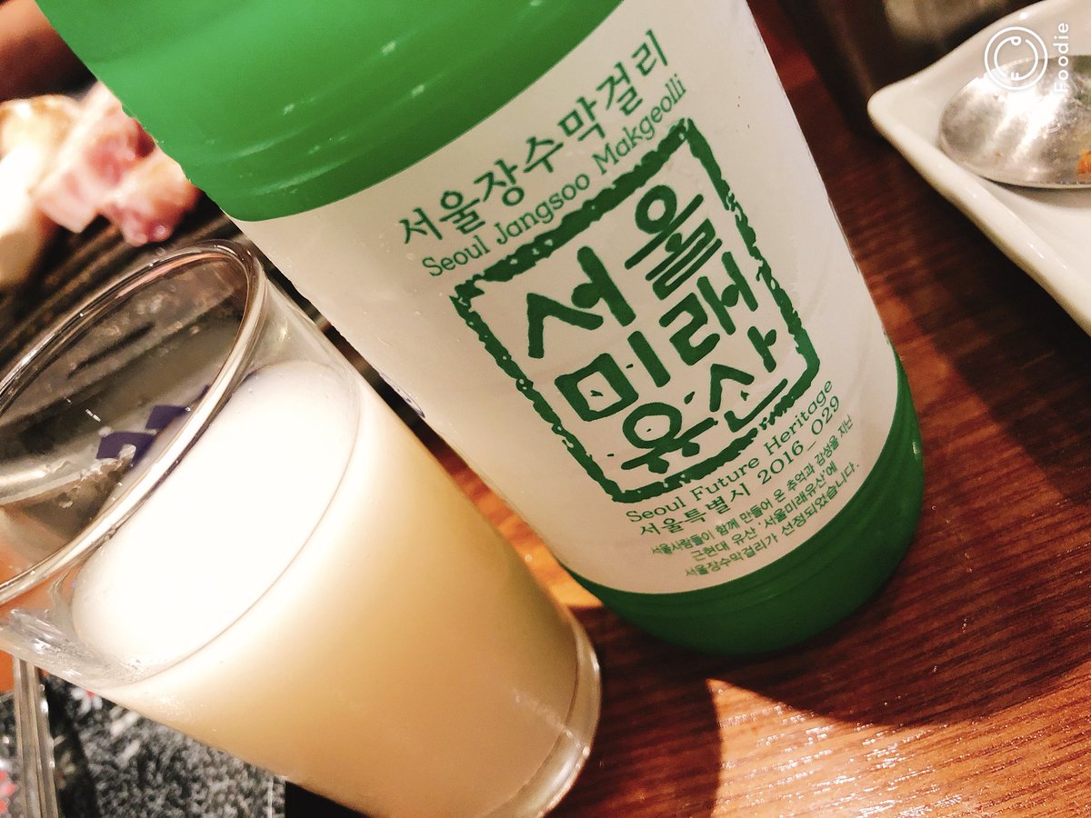 gokigensandany's tweet image. 最高のライブの後
最高のおもてなしw
もちろん マッコリ！
(*´∇｀*)
どんどん持ってこーい
w   。。。