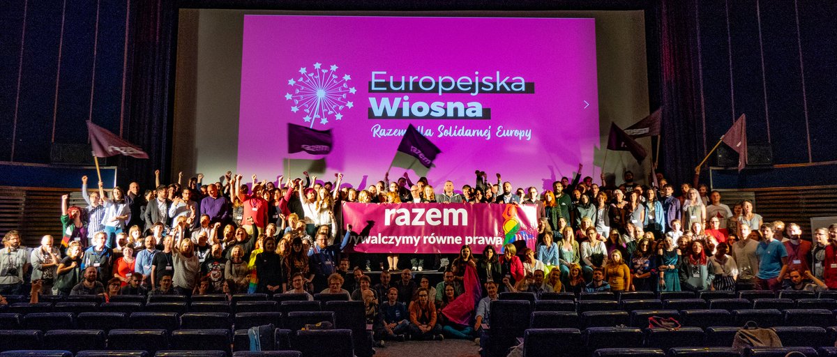 partiarazem's tweet image. Czas na #EuropejskaWiosna #EuropeanSpring! Wraz z organizacjami, partiami i ruchami miejskimi i obywatelskimi jesteśmy gotowi do walki o solidarną, demokratyczną, sprawiedliwą Polskę i Europę! 💪✊