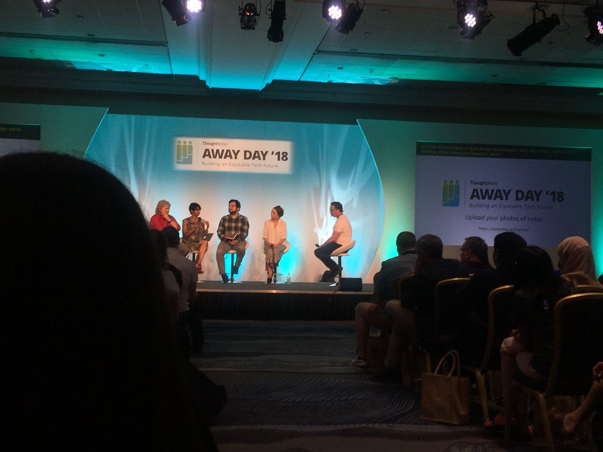 CharlotteBRF's tweet photo. “Technology is neither good nor bad, but it’s never neutral” #eqtech #tw_ukawayday18 #TWUKAwayDay https://t.co/UROJ0tMxun