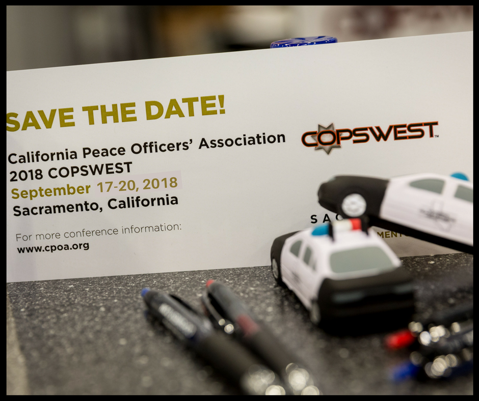 CalPeaceOfficer's tweet photo. Are these dates on your calendar yet? September 17-20. Register or learn more at https://t.co/2iuiv1beZu. #copswest #copswest18 https://t.co/NQCjqPCU1t