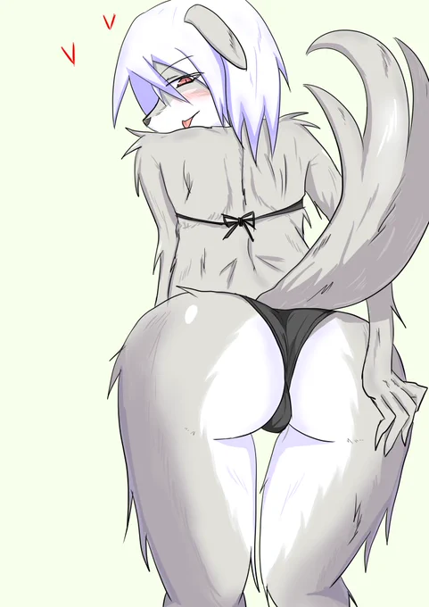 ケモっ娘第2弾普通の女の子ばっか描いてるからケモは新鮮で楽しい毛並みは色んなものを参考にしたよ 