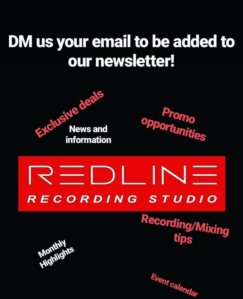 RedLine919's tweet photo. Send us a direct message with your email to be added to our newsletter! Featuring Red Line news and deals as well as offering promotional opportunities and more!! https://t.co/nBqJsNnqUU