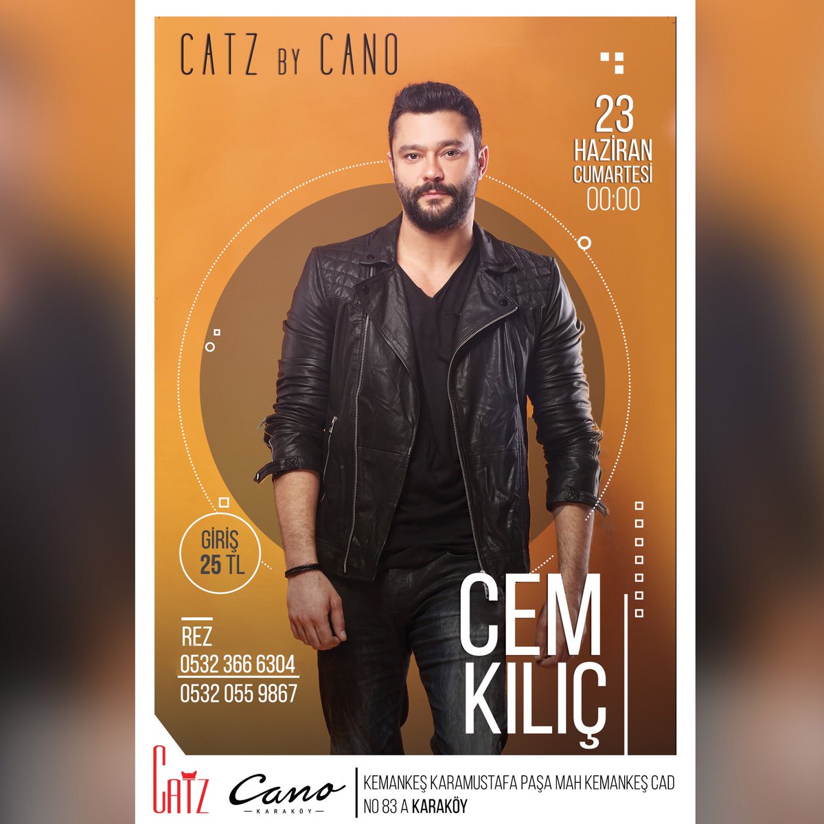 CATZ_Bebek's tweet photo. 00:00 sahnemizde ise Cem Kılıç ile beraberiz. https://t.co/FWmmMbYlL5