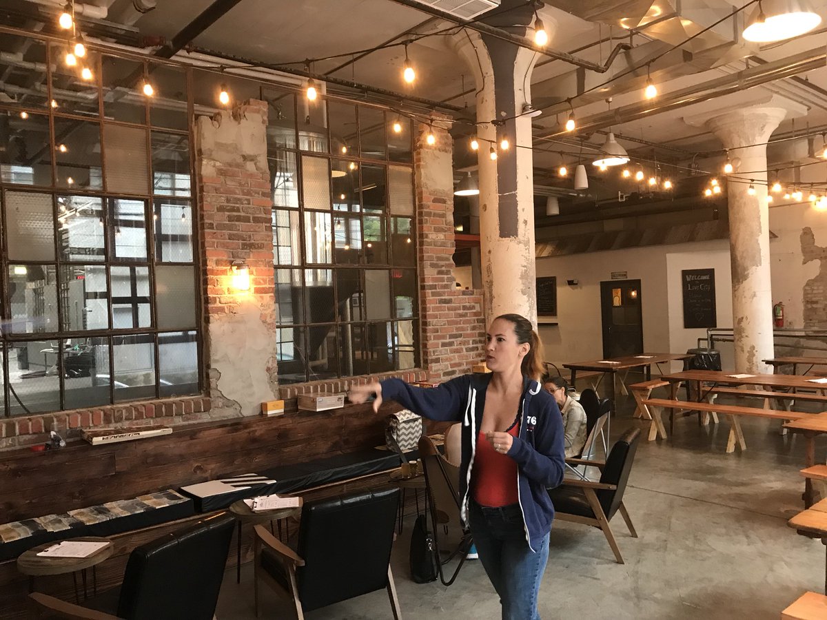 AnthonyMaher12's tweet photo. Enjoying our first time at @lovecitybrewing this afternoon in @SpringArtsPHL Neighborhood. Thanks for the recommendation @KismetCowork / #ChrisPlant #NoKidsWeekend #WhyILovePhilly https://t.co/ZS6xMalOkb