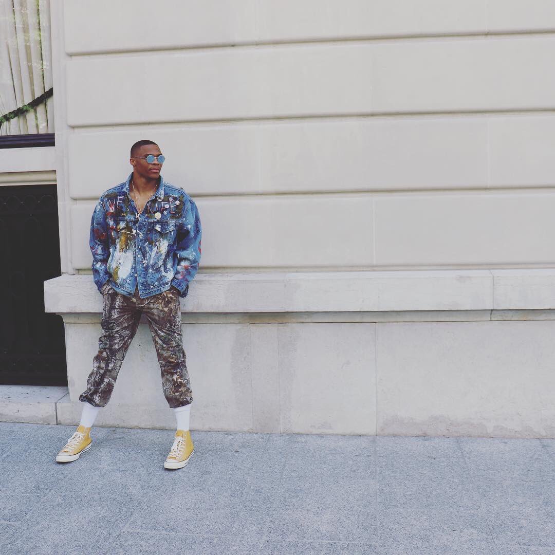 russwest44's tweet photo. 👖- (the zoom in is real) #whynot #pfw #fashionking https://t.co/aU33re6iGD