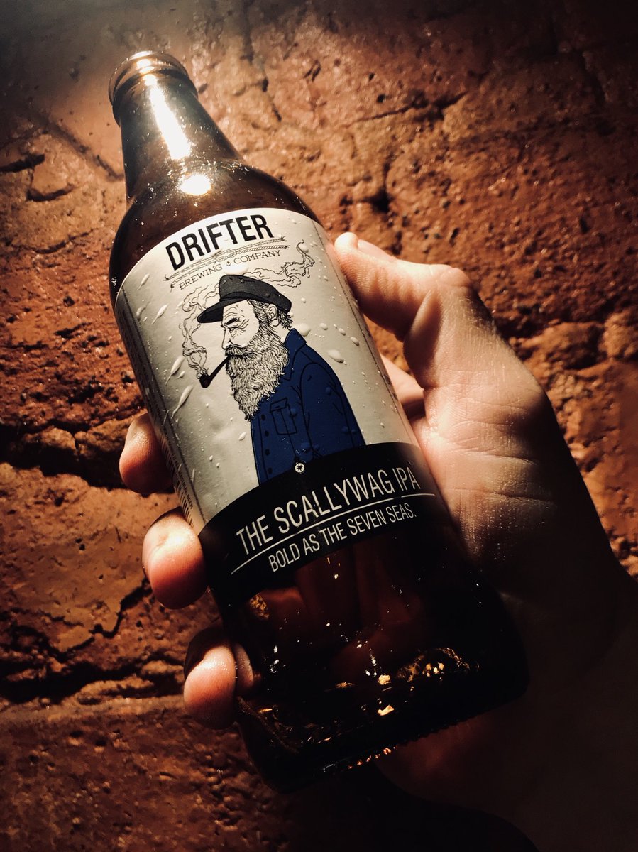 Perfect beer for this stormy Cape Town weather.