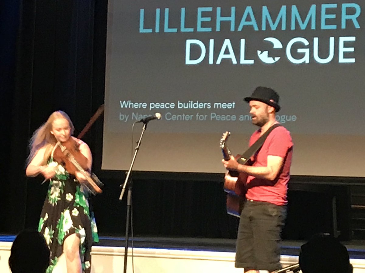 Conclusion of Lillehammer Dialogue City <a href="/ldc2018/">LDC OFFICIAL</a> by Alfredo Zamudio <a href="/NansenCenter/">Nansen Center for Peace and Dialogue</a> and Norwegian artists. It has been a memorable event with amazing community leaders from some 30 societies around the globe. Looking forward to the next Dialogue week. Thank you from <a href="/bmwfoundation/">BMW Foundation</a>