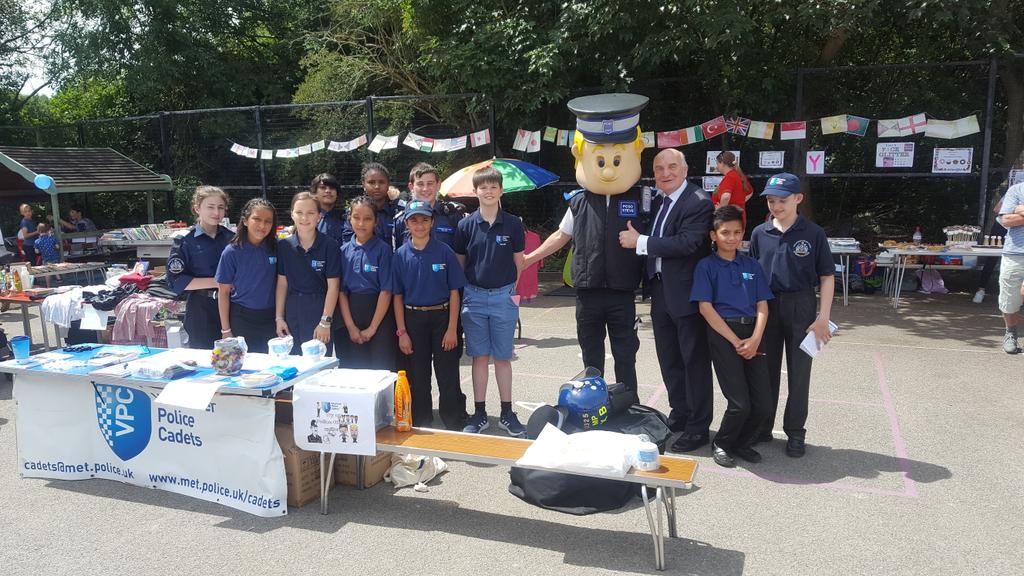 <a href="/EalingVPC/">Ealing Cadets</a> Mayfield International Day with local MP Steve Pound and PCSO Steve