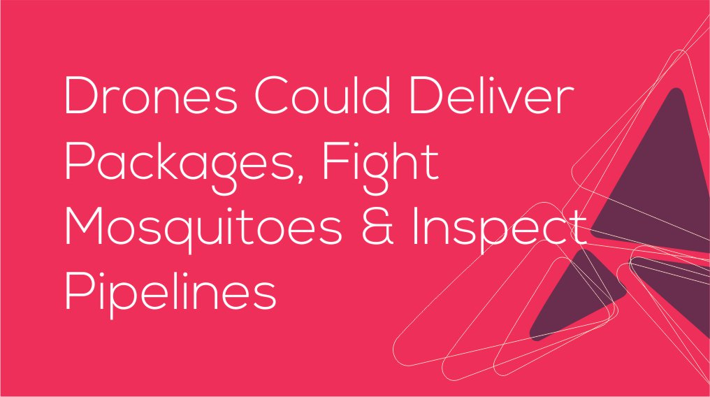 DeepAeroDrones's tweet image. Drones Could Deliver Packages, Fight Mosquitoes & Inspect Pipelines. Read More @ bit.ly/2MjxtBU
#DEEPAERO #AI #BLOCKCHAIN #DRONE #ICO