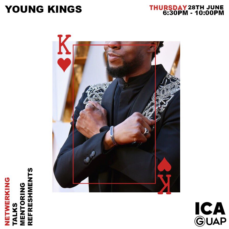 GUAPMAG's tweet image. Please Send This To a #YOUNGKING

Next week we host this amazing event..

⚡️⚜️✊🏾

A safe place for young men to Speak &amp;amp; Network, exploring the context of being a young man; with intergenerational speakers &amp;amp; inspiring creative role models.

Free RSVP: ow.ly/7eGp30kBzaY