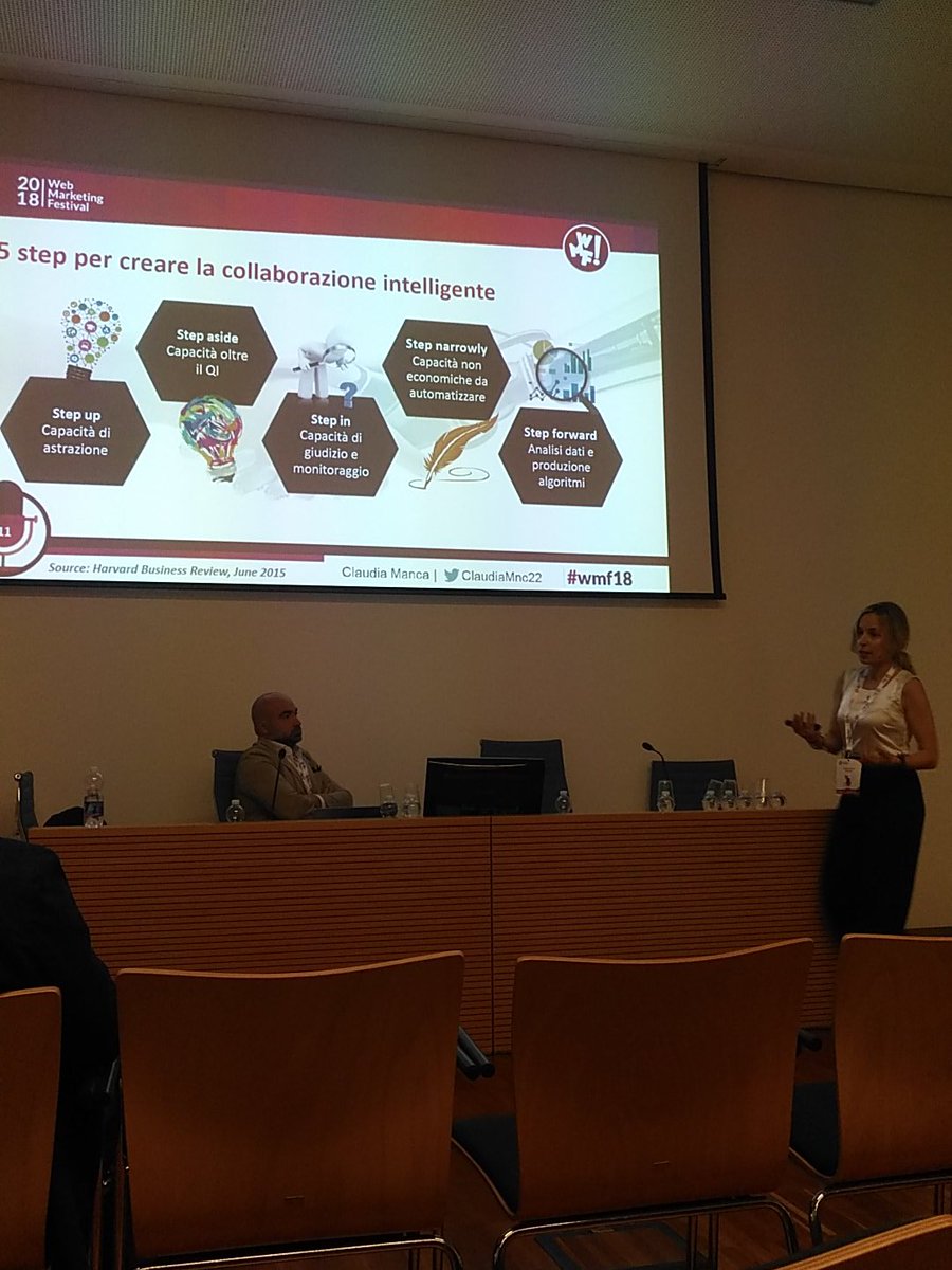 Francesco P 🫂 (@fpiersimoni) on Twitter photo <a href="/ClaudiaMnc22/">Claudia Manca</a> ci parla di #ArtificialIntelligence , l'ennesima grande sorpresa di questo #WMF18 @ilfestival <a href="/ClaudiaMnc22/">Claudia Manca</a> ci parla di #ArtificialIntelligence , l'ennesima grande sorpresa di questo #WMF18 @ilfestival