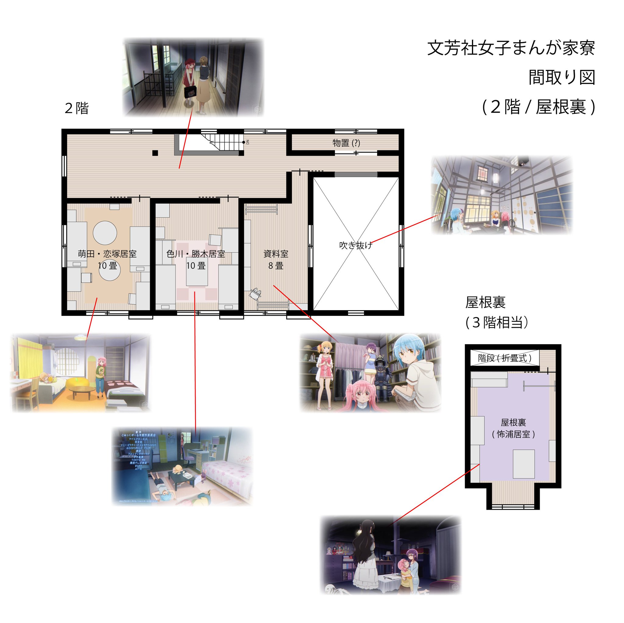 無料ダウンロード アニメ 寮 間取り 2409