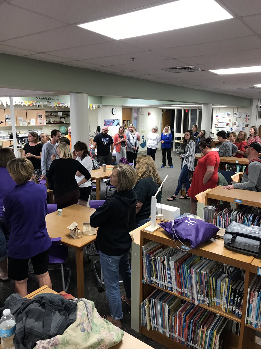 WestyElemSchool's tweet photo. That's a wrap, folks! Closing session at Project Excel! Thanks to KSU math/science staff for this wonderful opportunity to learn! Our kids will benefit! @SGElementary https://t.co/sI5s0SmX3M
