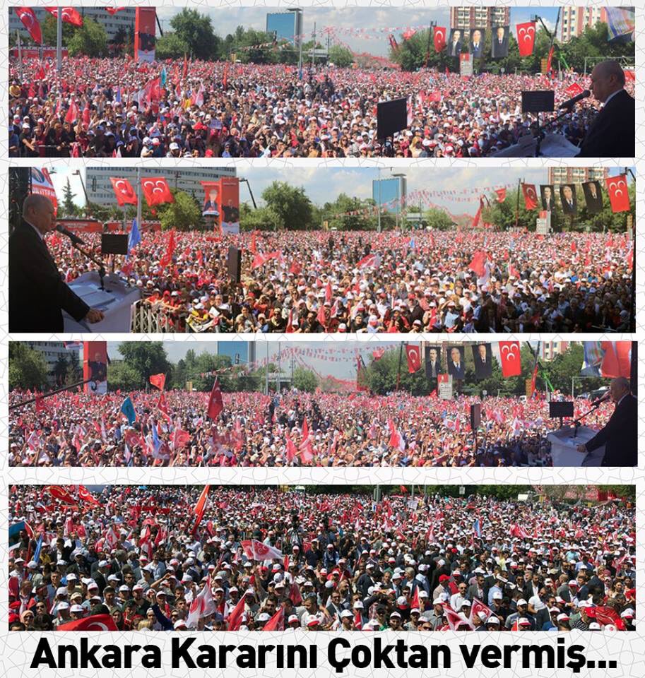Teşekkürler #Ankara.
Cumhur İttifakı Millet Aklı, Millet Aklı #MHP !