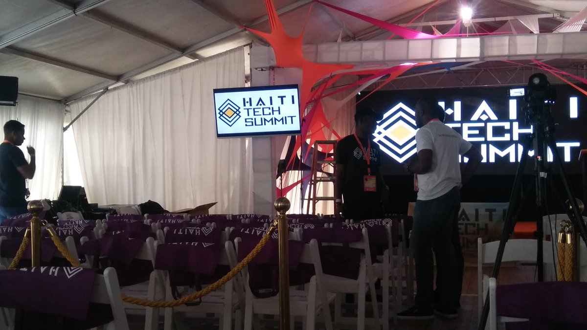 MFMorett's tweet image. All set and ready for another amazing day in #HAITI at @decameronhaiti
#technologysummit #HaitiTechSummit2018