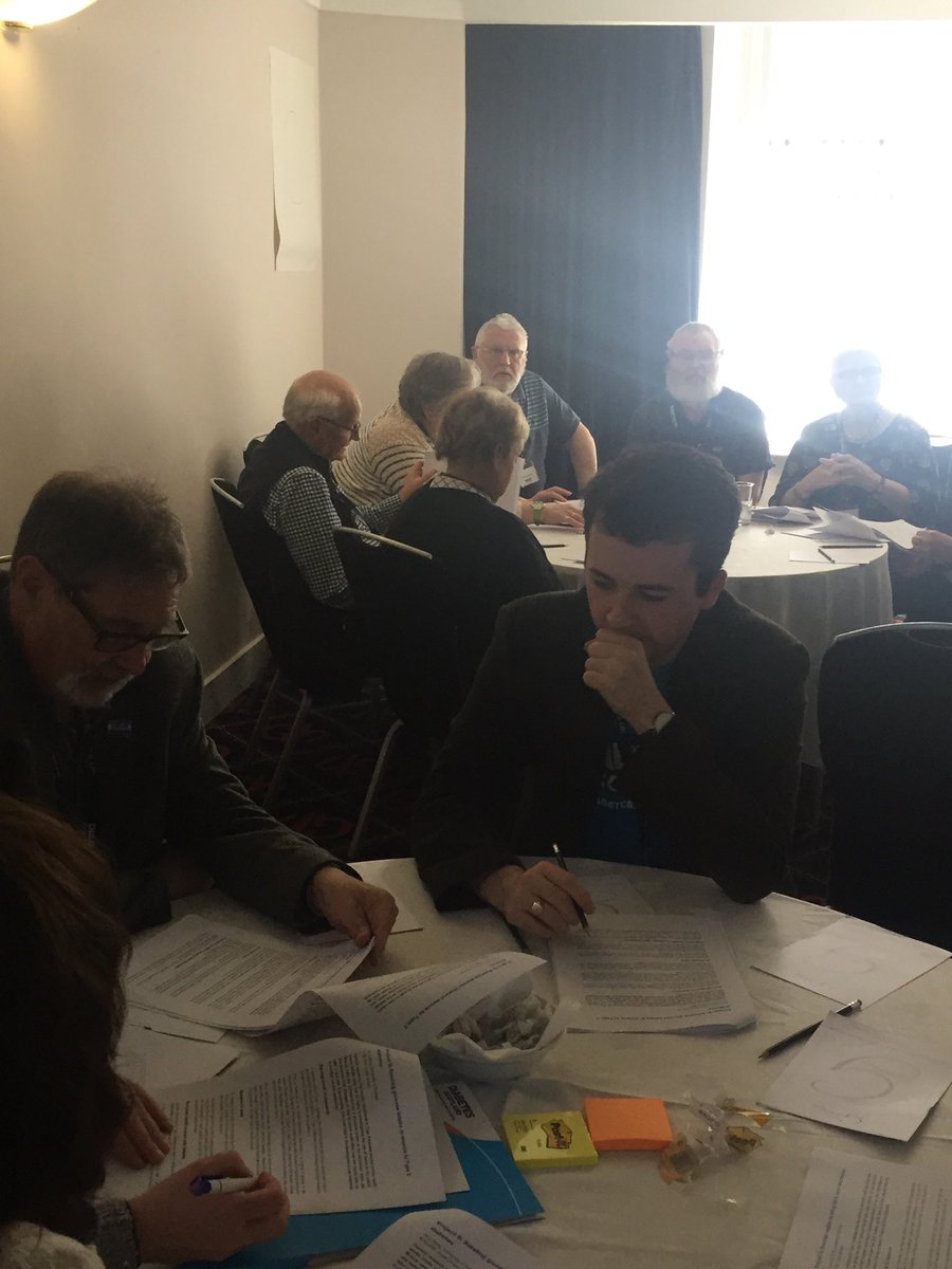 anna_morris101's tweet photo. We are having a great workshop where conference delegates are acting as Research Committee for the afternoon. Some difficult decisions to make on where to place funds when they canβt afford everything on the table! #research #DUKVolCon @DiabetesScot https://t.co/qjJfTCm5mt