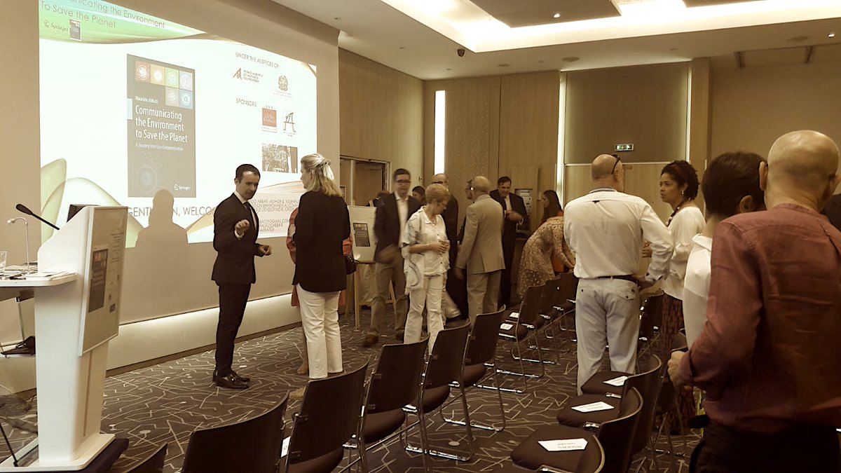 MonacoEcoArt's tweet photo. #Communicating the #environment to save the #Planet #booklaunch Author: @Mabbati24 @ Principality of Monaco #communication #sustainability #ecosystem #biodiversity #StayTuned #ThinkDifferent https://t.co/0FhadjuKO8