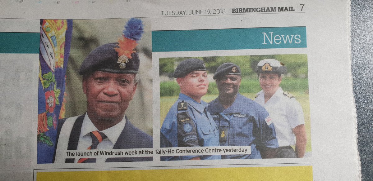 SellyOak_CCF's tweet photo. This week @Selly_Oak cadets were proud to represent our local area during the #windrushweek celebrations in Birmingham.
@Windrush_70th @WindrushDay #windrush
#birmingham
#sellyoak https://t.co/VhMQxAtF1e