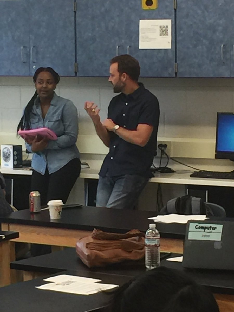 angela_dehart's tweet photo. We just presented at JOSTI and it was wonderful! #JOSTI #2018JOSTI #EducationalTechnology #STEMimpressionists #STEMed #STEM https://t.co/5KDGPGFG3z