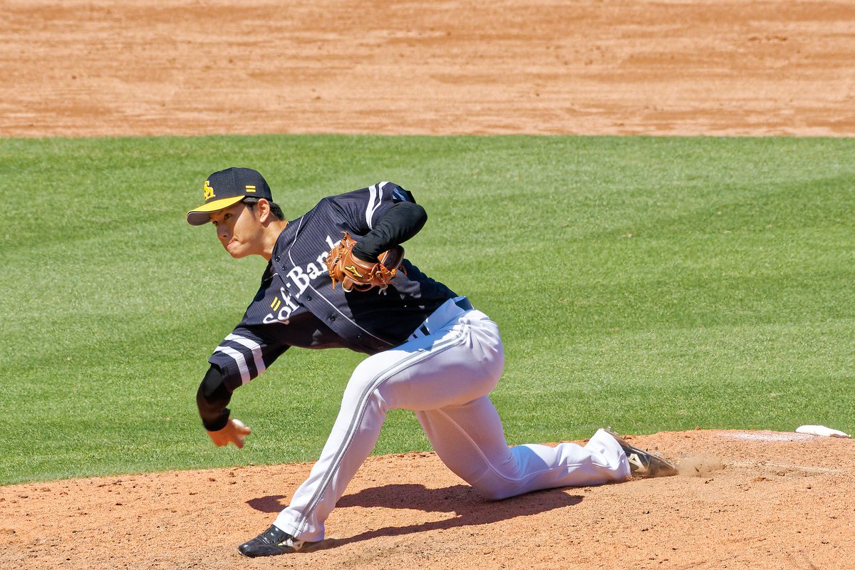 ソフトバンクホークス #高橋礼 アンダースローかっこいいわ