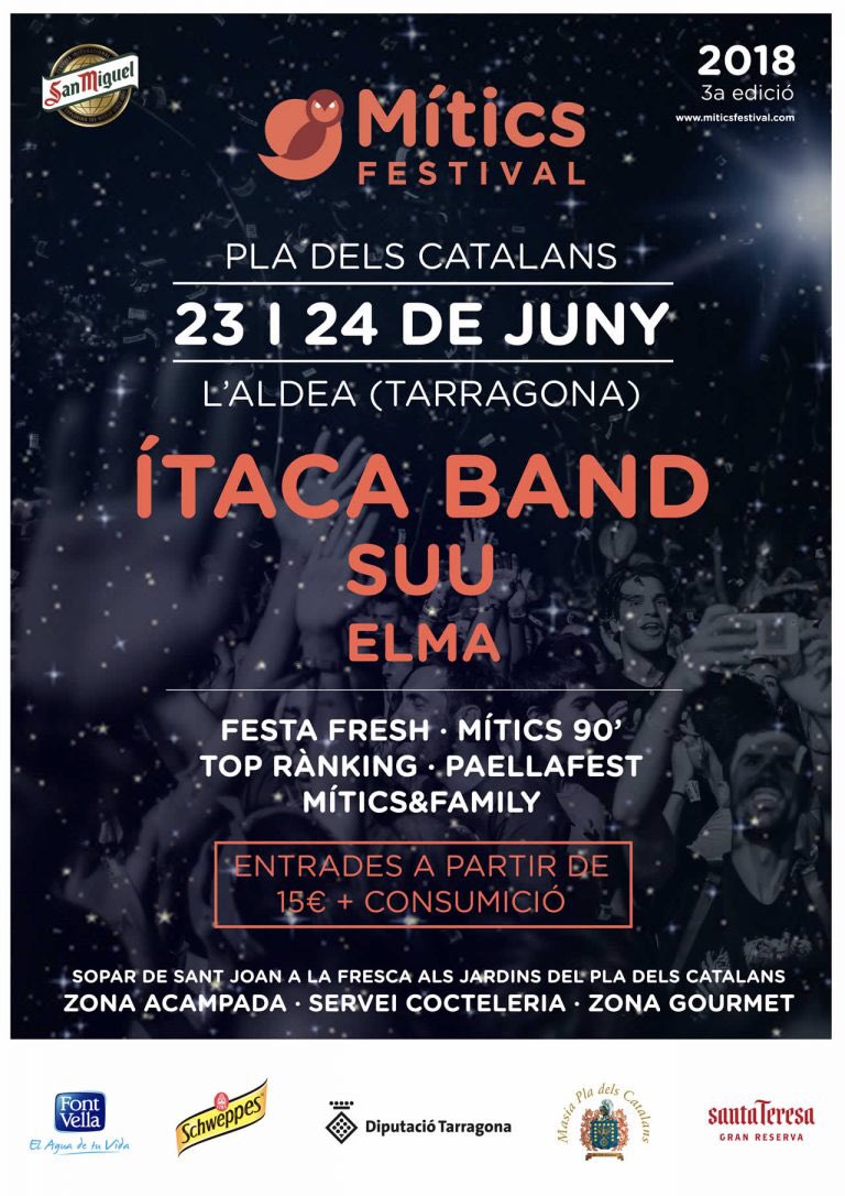 Tot a punt per una revetlla #Explosiva!
Ens veiem aquesta nit al <a href="/MiticsFestival/">Mítics Festival</a> !!
