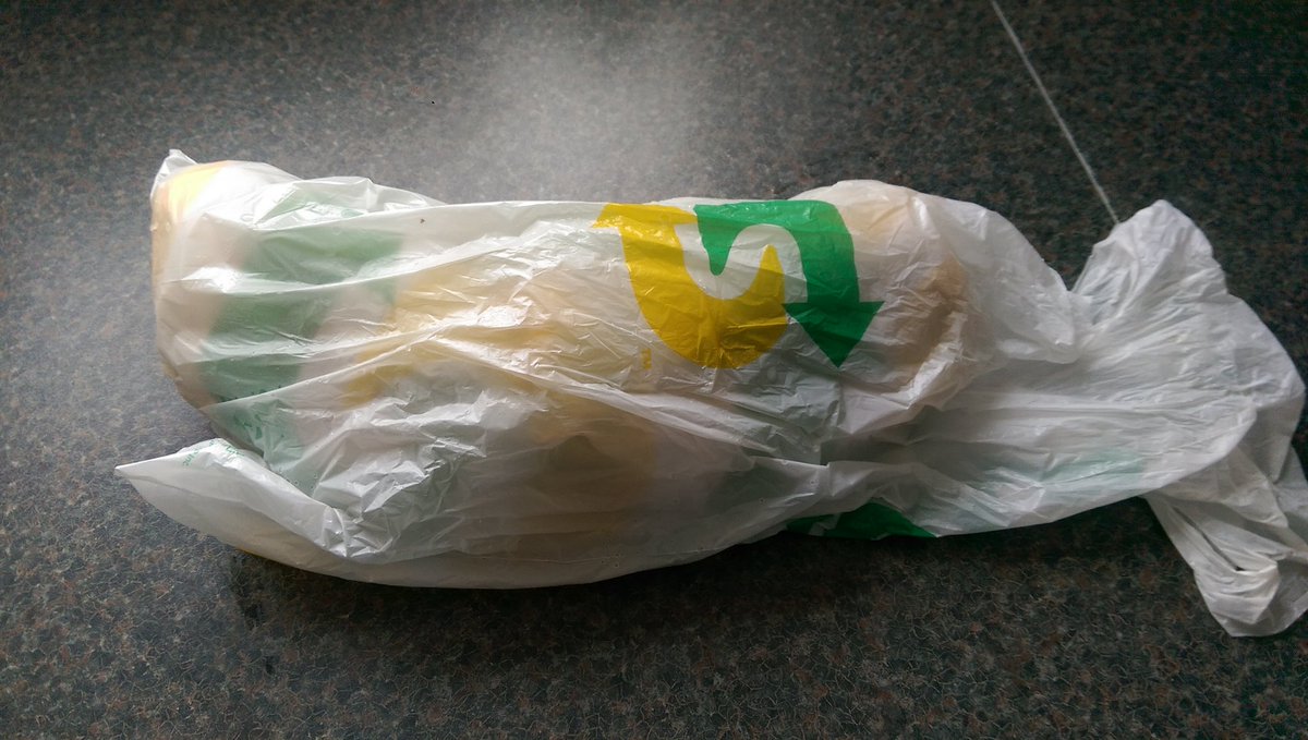 timchambers321's tweet photo. Any ideas what's in here @SubwayUK? #DrunkSub #Unwrapped https://t.co/WLB8p0n4dx
