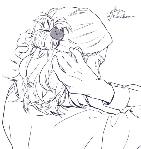今日のヒロアカが刺さりすぎたので相澤先生らくがき。勝負ヘアゴム。(※上げ直しすみませ……;;;) 