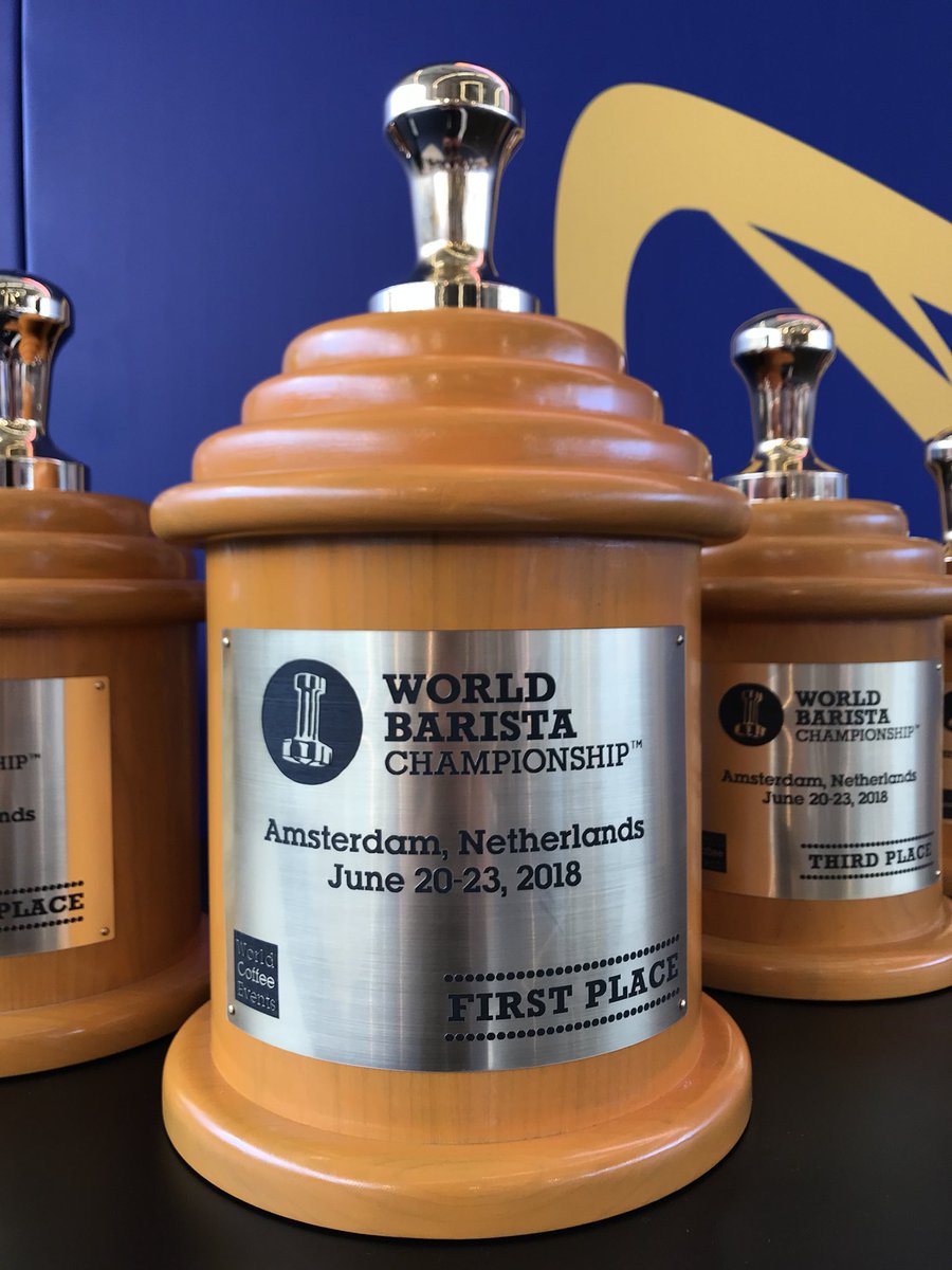 We’re live and about to find out who becomes the 2018 World Barista Champion! Tune in live on the WBC Facebook page, or on worldbaristachampionship.org #WBCAmsterdam