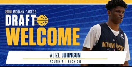 AdvancedHoops1's tweet image. Advanced Hoops is happy to congratulate our 1st NBA draft pick! Former TEAM PA star Alize Johnson was selected by the Indiana Pacers as the 50th pick in round 2 at last nights draft! Congratulations, young man! We are extremely proud of you! #NBADraft⁠ ⁠ #AdvancedHoops