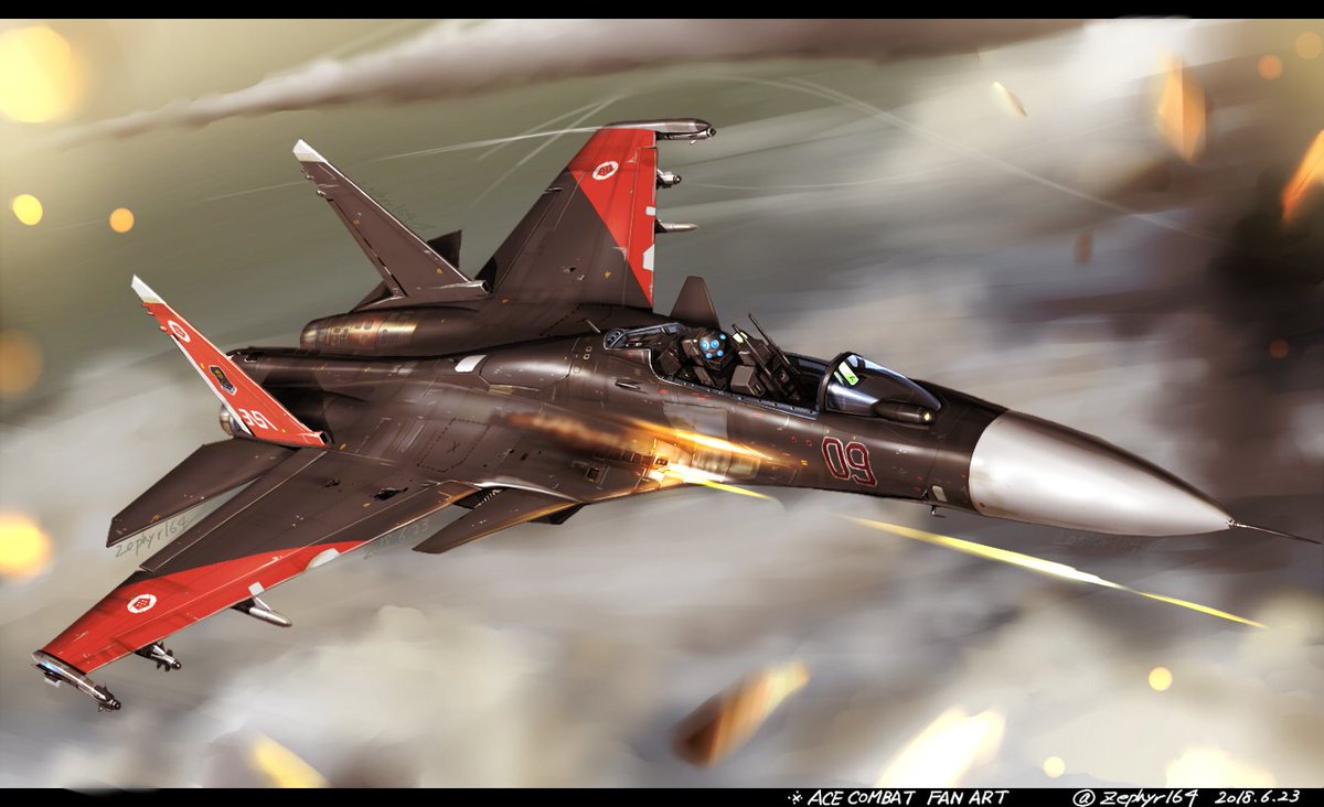 エースコンバット7 勝手に妄想落書きシリーズその1 何らかの事情により