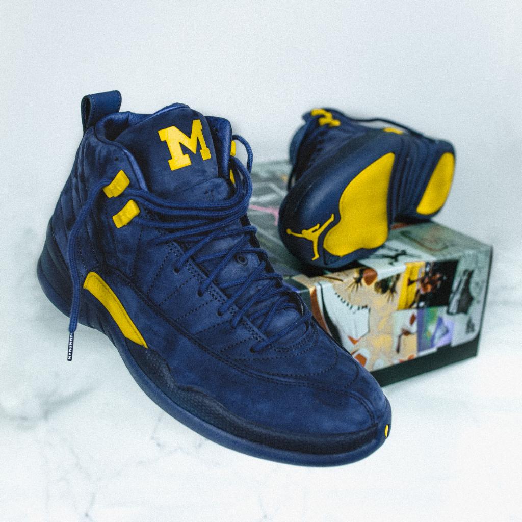 jordan retro 12 michigan