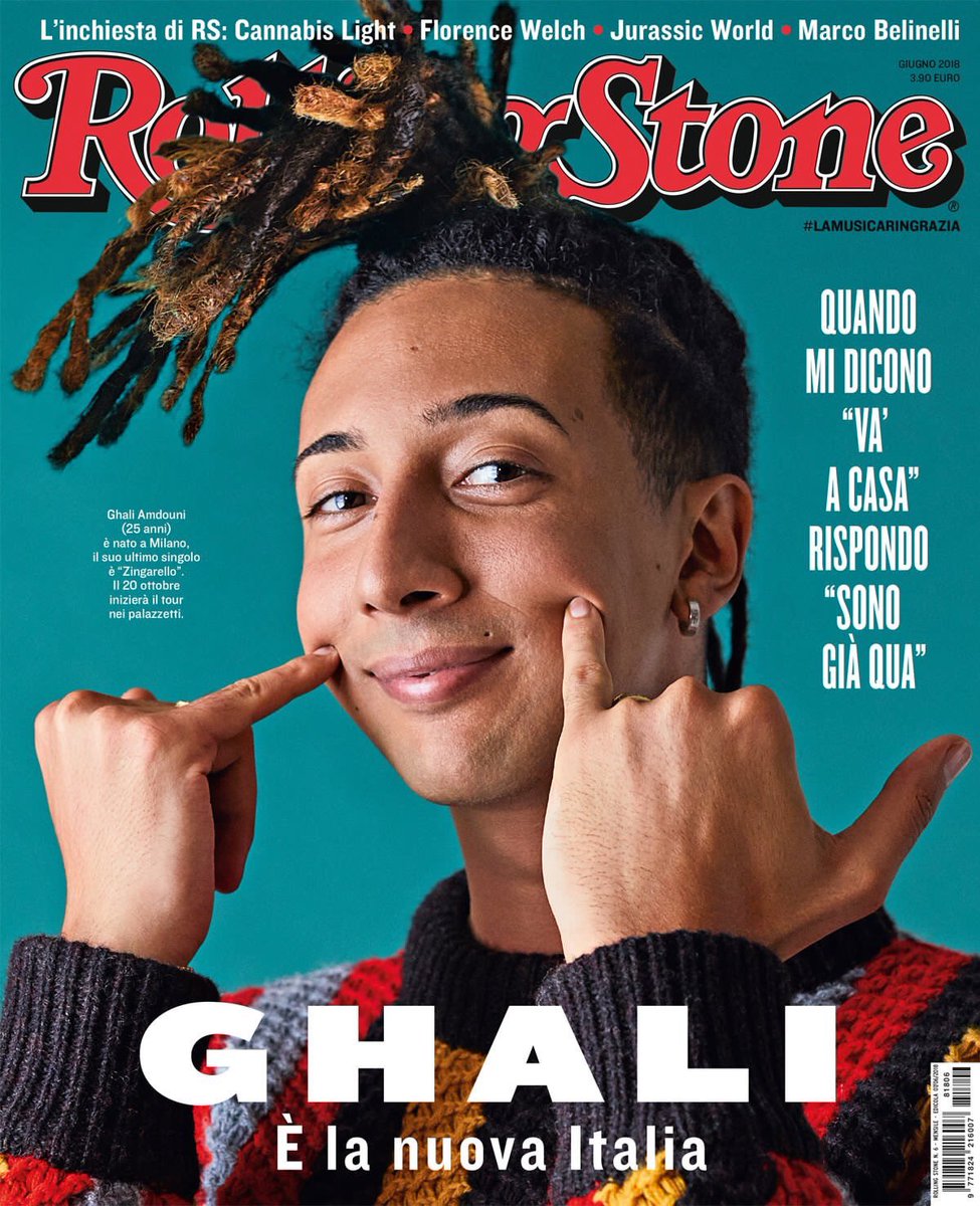 Ghali Auf Twitter Poi Rollingstoneita Mi Mise In Copertina