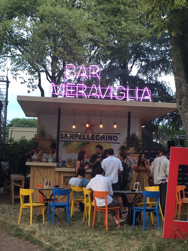 Inaugurazione ieri del #BarMeraviglia al <a href="/VillaAdaFest/">Villa Ada Festival</a> , in tour fino al 28 giugno! #sanpellegrino #iomimeraviglio #snapitaly
