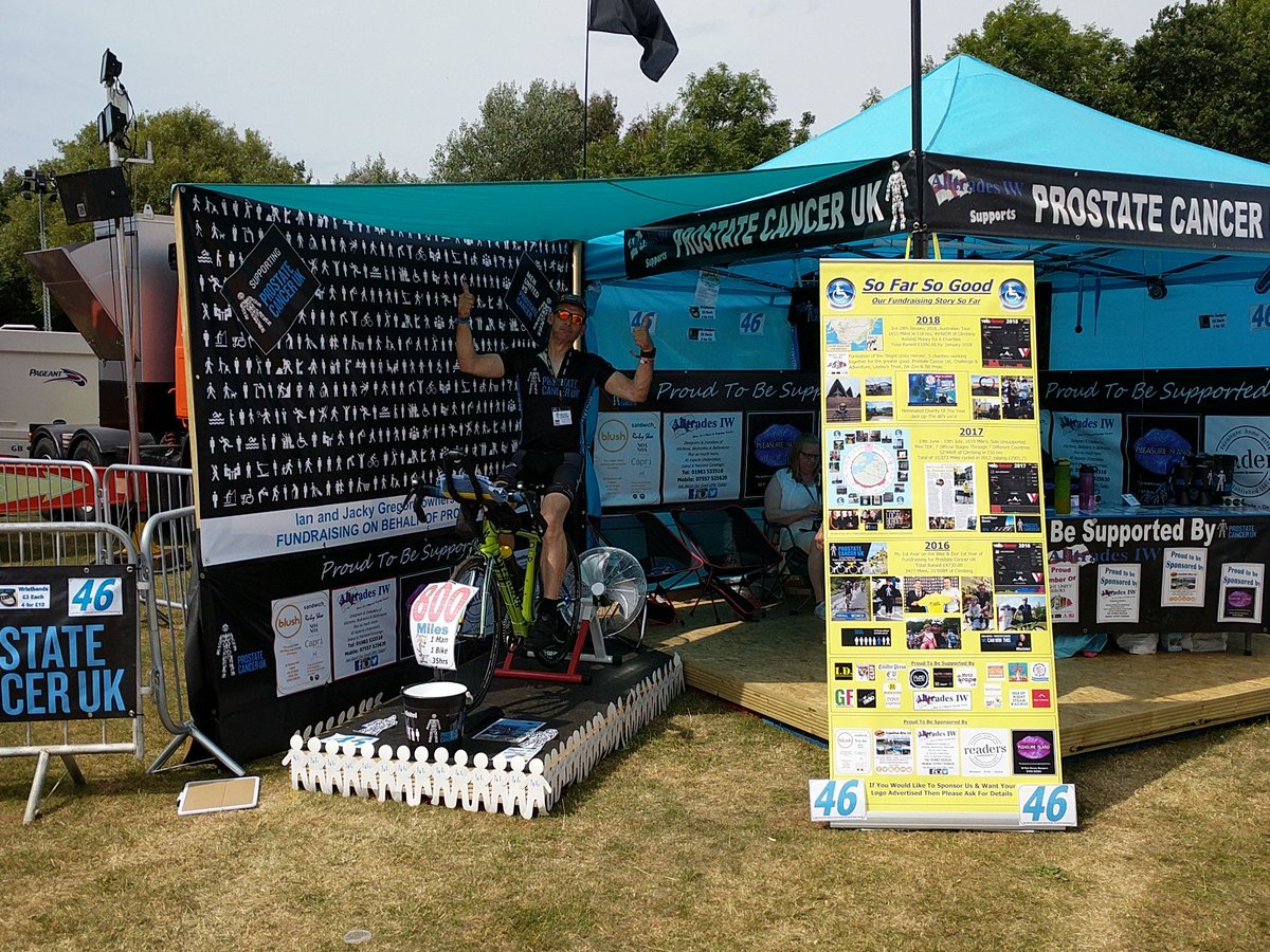 CowesSCC's tweet image. OiC helping a good friend raise money and awareness for prostrate cancer at the Isle of Wight Festival