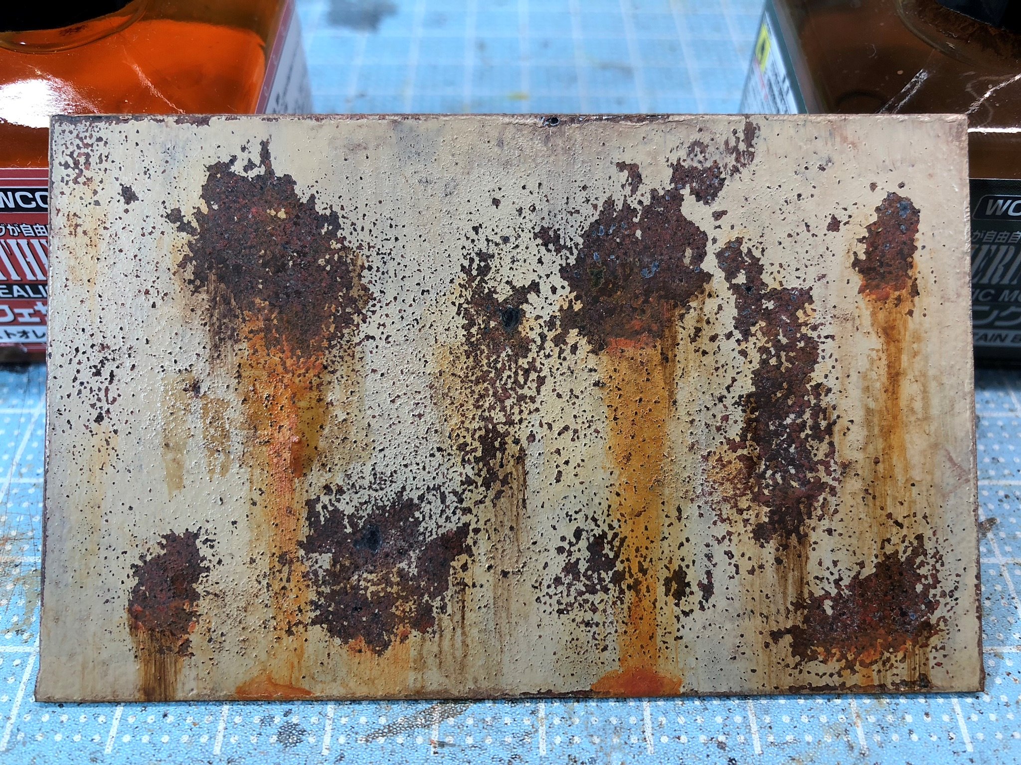 タツ 瀬川さん Akibaevangelist のジオラマ教室 第2部サビ表現に参加しました 今回は初めてパステルを使用し立体的なサビ表現ができました おお プラバンが鉄板に 今回は水性ホビーカラーを使用しましたが 次回はファレホを使って練習してみます タツ 瀬川さん Akibaevangelist のジオラマ教室 第2部サビ表現に参加しました 今回は初めてパステルを使用し立体的なサビ表現ができました おお プラバンが鉄板に 今回は水性ホビーカラーを使用しましたが 次回はファレホを使って練習してみます