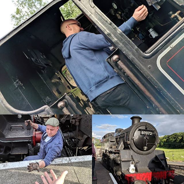 c4chrisford's tweet photo. I used to go out in town on my birthday. Now I'm 28 I go on Steam trains. #yolo #noregrets #steamtrain #aletrain #lager #train #llangollen #railway #old #birthday #28yearsyoung #camping #aletrain #beer https://t.co/Y3By5knOmm https://t.co/Ngo0feMSZq