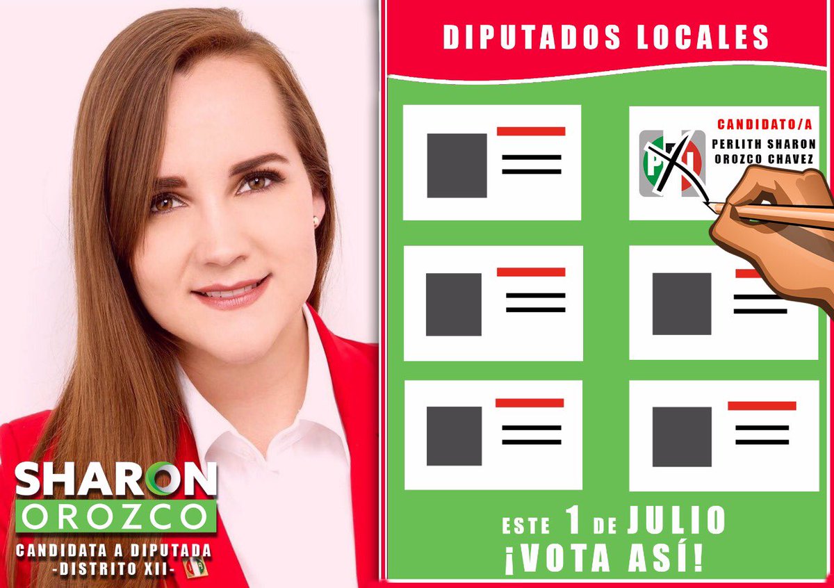 ¡Quiero trabajar en equipo contigo, dame oportunidad de representarte en el Congreso del Estado! ¡Este 1 de Julio, ayúdame con tu VOTO! #VotaAsí #SharonOrozco #EsPorIrapuato