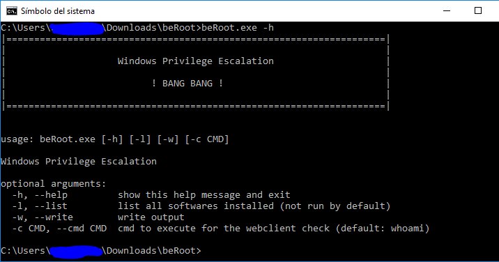 Dr2moke's tweet photo. RT KitPloit "#BeRoot For #Windows - #PrivilegeEscalation Project https://t.co/nqSBVBgQ2m https://t.co/2kOWQ68aGF"