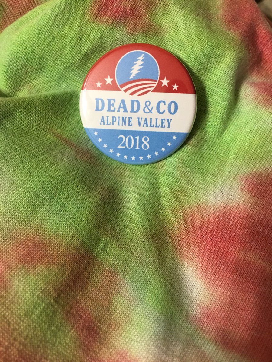 DMBTattoo's tweet photo. Tonight....@deadandcompany Back at my second home @AVMTheatre #AlpineMFValley #DeadandCo https://t.co/4NBSXQ4xYY